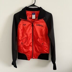 Vintage Reebok Orange and Black Bengals Jacket RARE!